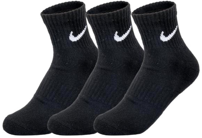 (정품)나이키 양말세트-스포츠양말-패션양말-쿠션 양말(7667-010) 3팩