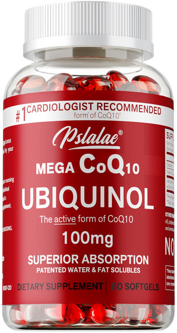 Pslalae MEGA CoQ10 Ubiquinol 100mg 膠囊, 60組
