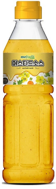 엠지푸드 머스타드 소스, 900g, 1개