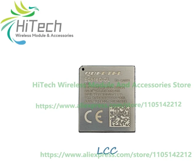 EG916Q LTE Cat 1 bis 모듈 미니 PCIE/LCC EG916QGLLC-N03-SNNSA/EG916QGLLG-N03-SGNSA GNSS 옵션으로 BG95, 02 without GNSS, 02 LCC