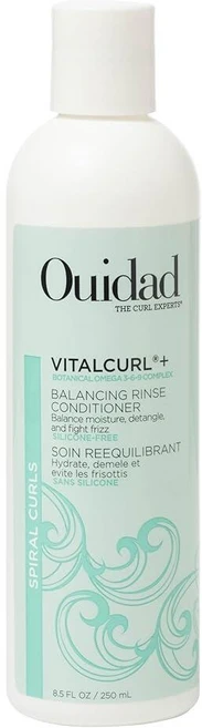 OUIDAD Vitalcurl+ 밸런싱 린스 컨디셔너 리터 사이즈 100ml(33.8온스), 1, 250ml - 쿠팡