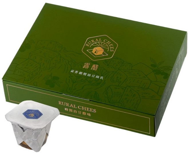 露酪 蒜香奧勒岡橄欖油豆腐乳, 30g, 6個