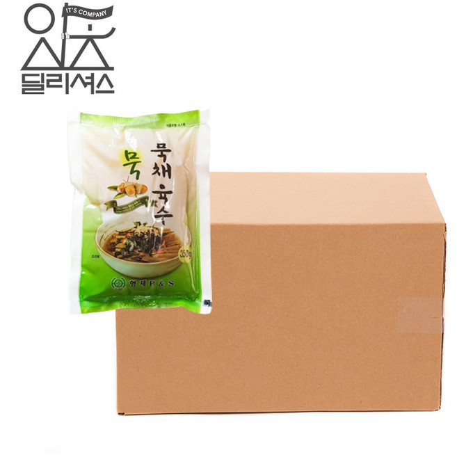 팔도보부상 묵채육수350g 육수/장국, 30개, 350g
