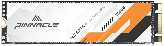 Timetec 256GB SSD 3D NAND TLC SATA III 6Gb/s M.2 2280 NGFF 128TBW 읽기 속도 최대 550MB/s SLC 캐시 성능 향상 내장, M.2 피나클