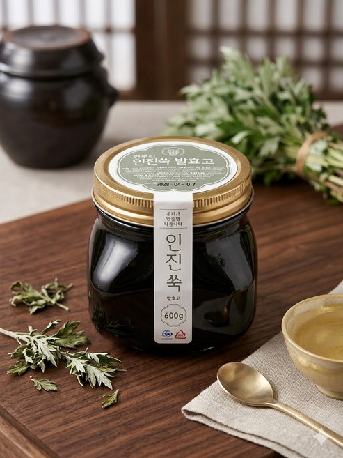 한우리 인진쑥 발효고, 600g, 1개