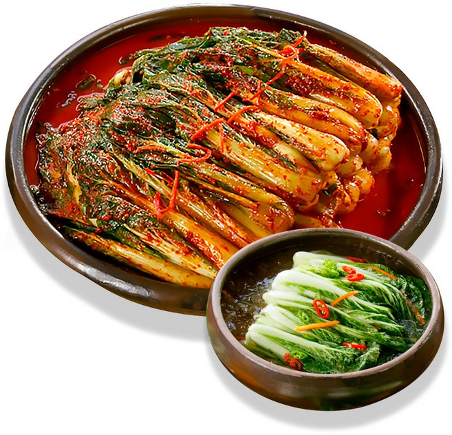 [인포벨]TV홈쇼핑정품 애드크로스 이인화명인 얼갈이 김치 국산 전라도 전통 김장 시골 수제 밑반찬 가정용, 1세트, 5kg