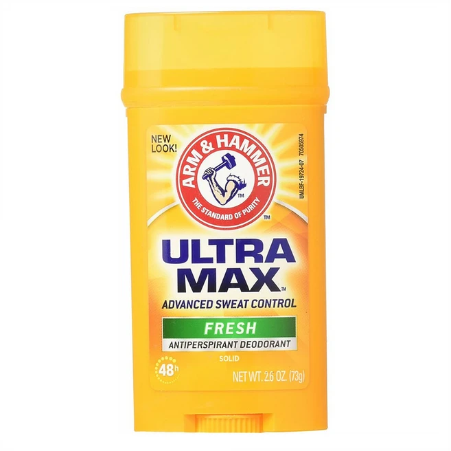 Arm & Hammer 암앤해머 울트라 맥스 프레쉬 데오드란트 2.6oz(73g) 6팩, 1개 - 쿠팡