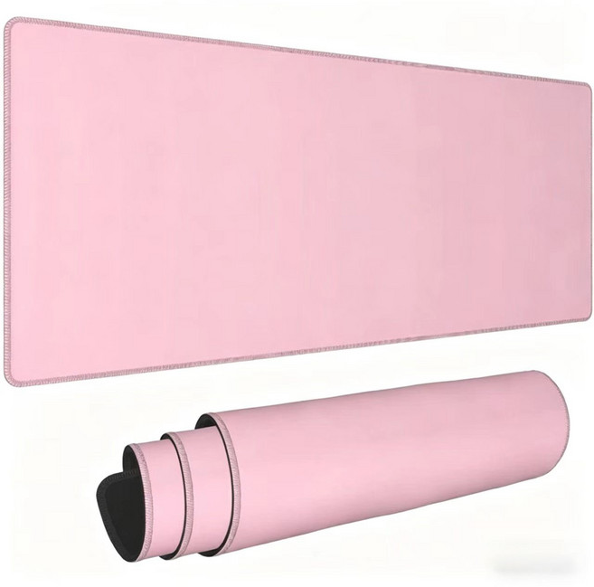 게이밍 마우스 키보드 장패드 데스크매트 300X600X3MM, 1개, 베이비핑크