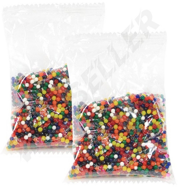 물에 불리는 원예용 워터비즈 수정토 소포장 개구리알 소형 소량, 3워터비즈-2300ea, 1개