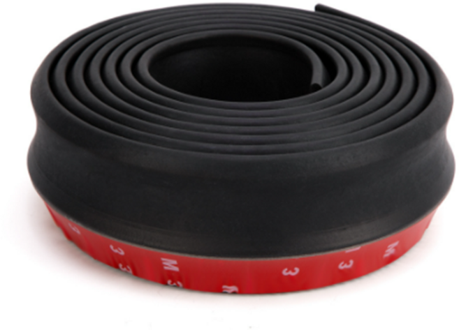 고무 에어댐 에어로폼 2.5M 범퍼가드 에어로폼 몰딩 고무립