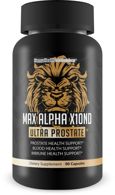 HUMAKEll 맥스 알파 X10ND 울트라 프로스테이트 남성을 위한 전립선 지원 에너지와 지구력 향상 90정, 1개