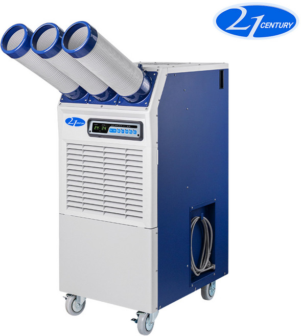 21센추리 국내생산 산업용 이동식 에어컨 3구 BLDC 코끼리 실외기일체형 야외 공장 창고, CSC-7100A