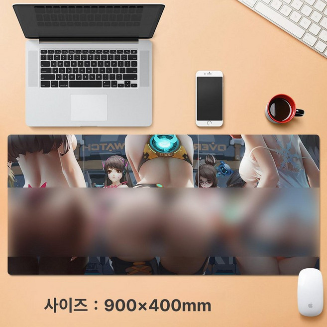 오버워치2 장패드 데스크 매트 게이밍 마우스 패드, 800x300mm, 24, 5mm