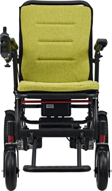 2H메디컬 라이트 전동 체어, 1개, M02D, 올리브그린