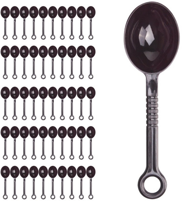 카페 커피 원두 PP 계량스푼 10g 50개입 대용량 세트 커피수저 커피스쿱, 50개