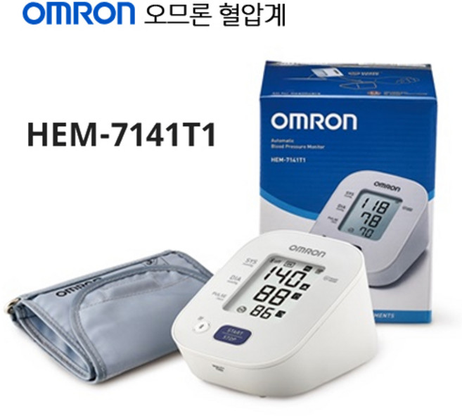 오므론 자동 전자 혈압계 HEM-7141T1, 1개