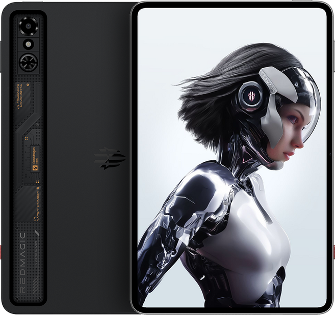 REDMAGIC Astra 게이밍 태블릿 Snapdragon 8 Elite 9.06인치 2.4K OLED 향상된 쿨링 8200mAh 24GB 1TB WIFI 레드매직 아스트라, Wi-Fi, 256GB, Eclipse