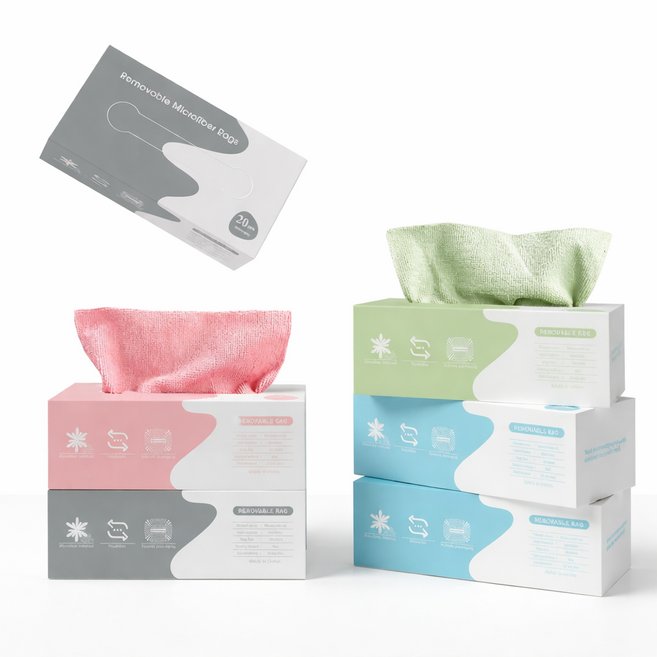 조이초이스 뽑아쓰는 다용도 일회용 행주, 4세트, 20개입