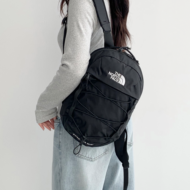 (매장정품) 노스페이스 보레알리스 가벼운 여성 백팩 미니 셀렉온즈 양말증정