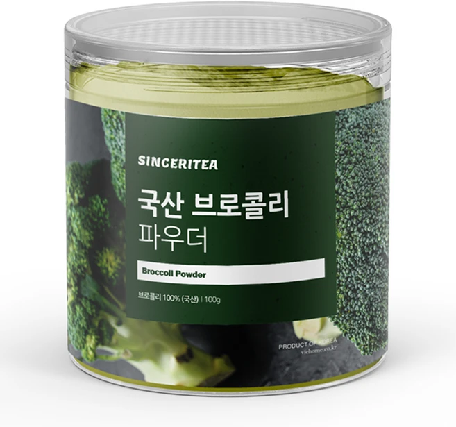 신서리티 국산 브로콜리 파우더, 1개, 100g - 쿠팡
