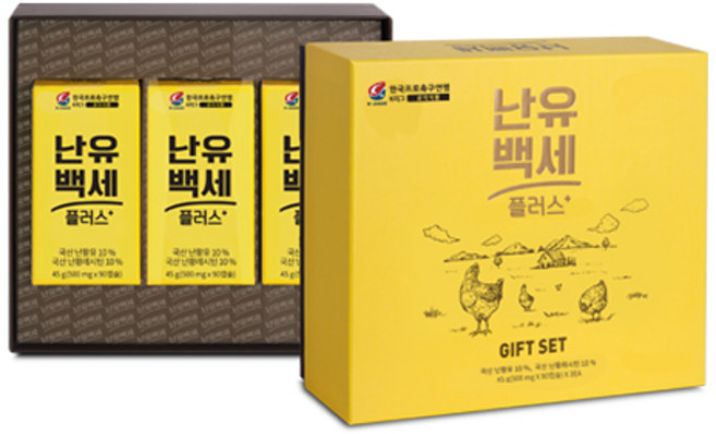 난유백세플러스 선물세트(국산 난유캡슐), 1개, 90정