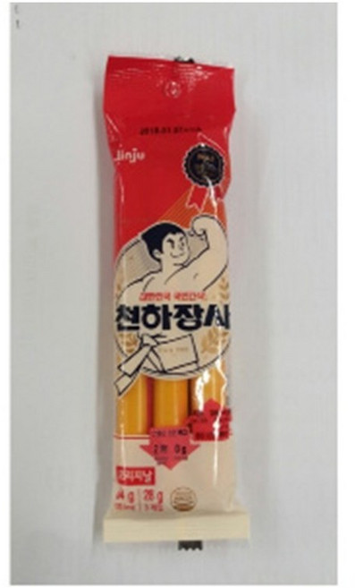진주햄 천하장사 소세지 오리지널 84g (28g x 3개입) 10봉, 10개