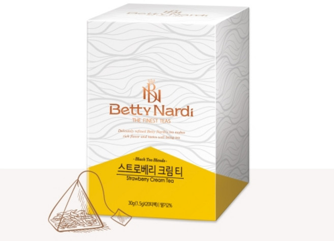 베티나르디 스트로베리 크림 티 20티백, 1.5g, 20개입, 1개