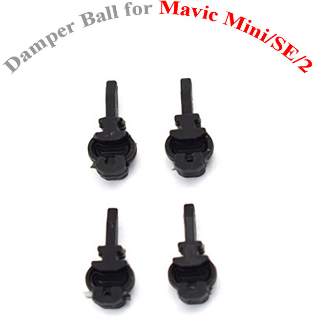 DJI Mavic Mini/2/SE 짐벌 카메라 쉘 신호/플랫 케이블 렌즈 유리/커버 댐퍼 브래킷 롤/요우 암용 기존 부, 14 shock Ball, 1개