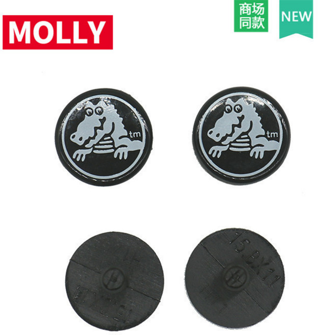 MOLLY 洞洞鞋裝飾釦 側邊扣 花園鞋後跟帶子母扣, 5子5母 【5組側扣】