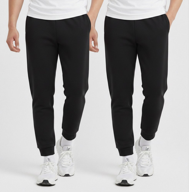 1+1 모션 남자 일자 스판 밴딩 바지 카고 조거 팬츠 슬랙스 빅사이즈 트레이닝 작업복