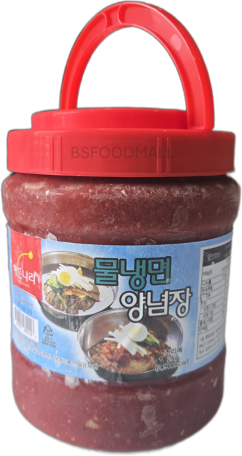 해든나라 물냉면 양념장 2kg (냉면사리 추가 가능) (아이스박스 냉매 포장) (하루 배송 99%), 3개