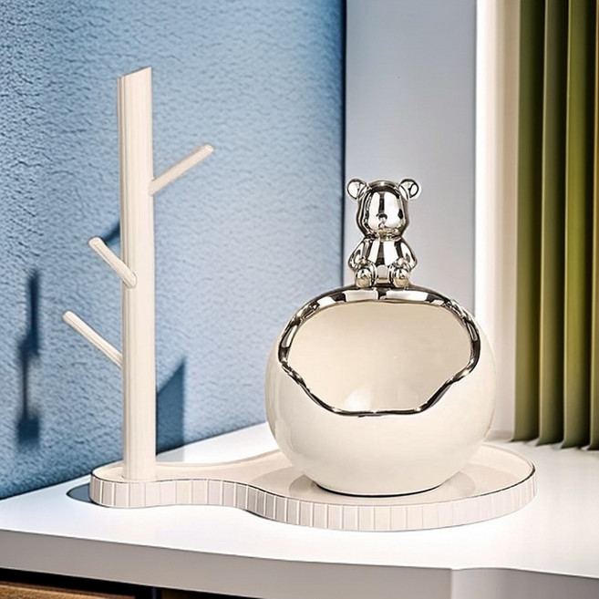 에코스윗 자동차키 보관함 차키 열쇠함 키박스, 화이트