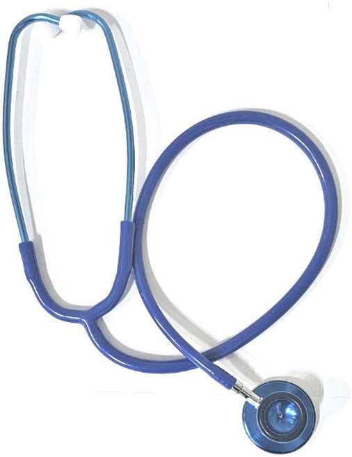 야마수 의료 실습 간호사용 청진기120 양면 파랑, 1개