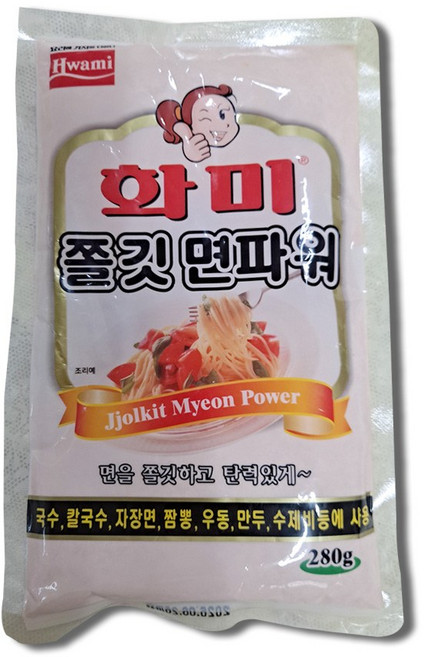 (무료배송) 화미 화미 쫄깃 면파워 면강화제 280g, 2개