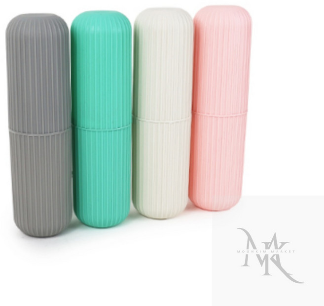 여행용 칫솔케이스 세면용품 치약칫솔세트, 화이트, 1개