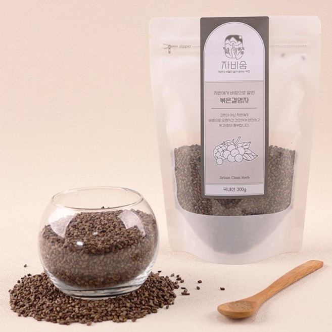 지리산 청정약초 저온건조 결명자(볶은-국내산) 300g, 1개