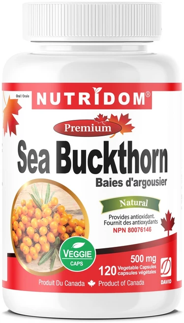 뉴트리돔 씨벅톤 스페인산 120정 캐나다직구 비타민나무 열매 sea buckthorn, 1개 - 쿠팡