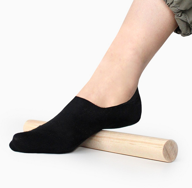 국산 지압봉 25-30cm ( 미니 목봉 나무 우드 홈짐 필라테스 요가 스틱 홈트 마사지 발지압 다용도 지압 밀대 건강선물 )