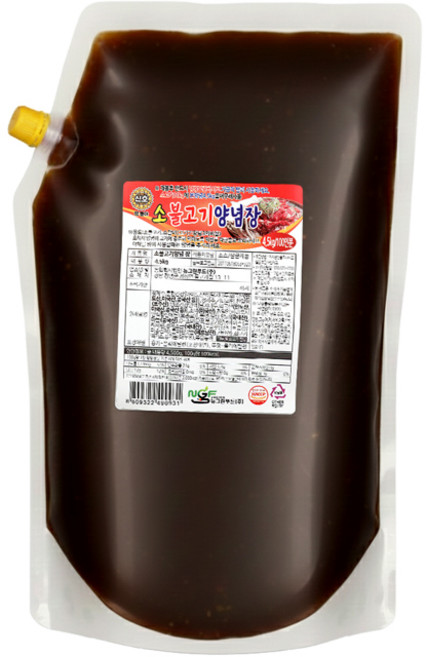 소불고기양념장 4.5KG뉴그린푸드(주), 1개, 4.5kg