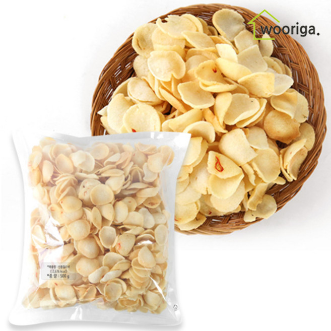 신콩칩 스낵 카사바칩 대용량과자 수입과자 옛날과자, 500g, 1개