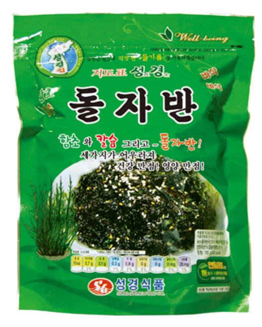 성경식품 성경 성경 함초와 칼슘 돌자반 150g 12개 이강산닷컴, 180g