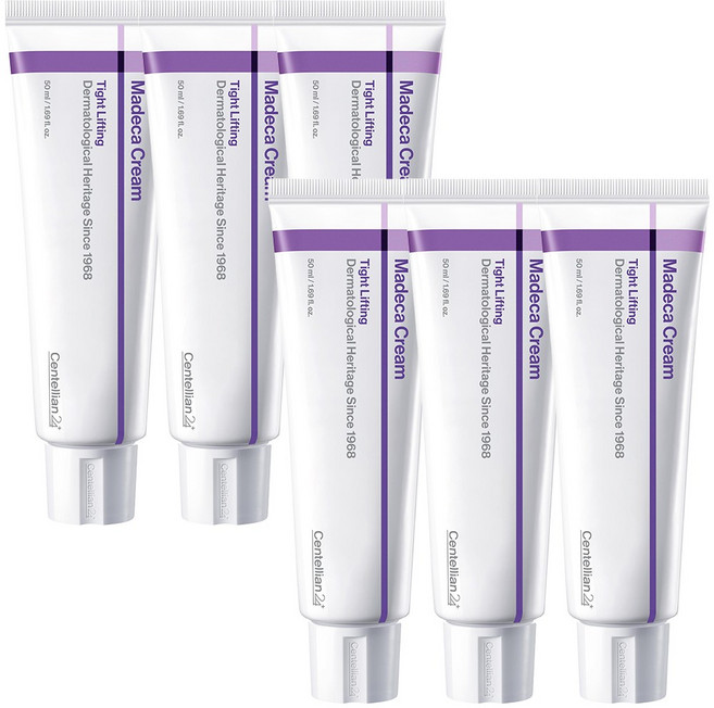 [쇼핑엔티] 25년 NEW 동국제약 마데카 타이트 리프팅 크림 50ml 6통, 6개