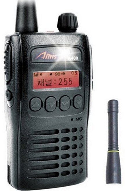 아미스 A-400 A400 고성능 업무용무전기 3대세트 숏안테나 증정, 1개, 1개,A-400 1대