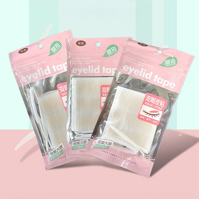 티안나는쌍테 쌍커풀라인 실쌍테 쌍수테이프 240매 풀테이프 풀만들기 쌍액 플테이프, 1개, 초승달형 240매