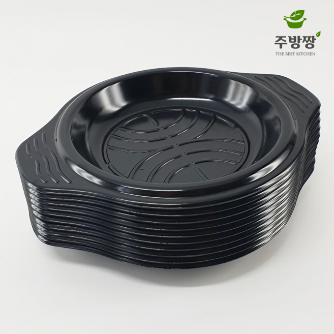 주방짱 국산 멜라민 뚝배기받침 10개 1세트