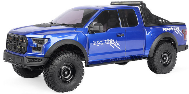 트랙션 하비 포드 F150 RC카 픽업트럭 오프로드 1:8 RTR 2025년형, 1개, 블루