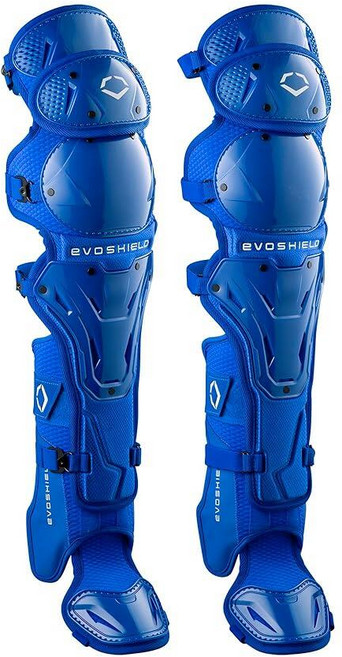EvoShield Pro-SRZ™ 2.0 야구 포수 다리 보호대 - 중급 그레이, Royal