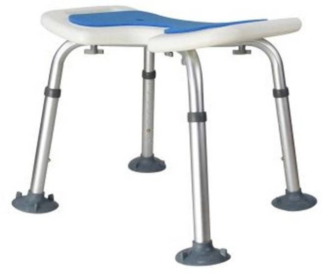 욕실 접이식 의자 미끄럼 노인 화장실 샤워 목욕 스툴, E. 세척 가능한 디자인-등받이 없음-흡착판, 1개