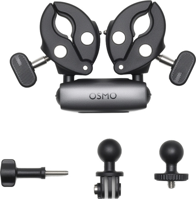 DJI Osmo 듀얼 헤비 듀티 클램프, (ONE COLOR)BK(블랙), Osmo/DJIOsmo듀얼