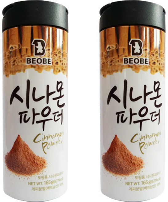 베오베 토핑용 시나몬 파우더 150g 2개 묶음
